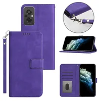 Leather Cases For Xiaomi 13 12T POCO C40 X4 M4 Redmi Note 12 11 A1 Plus K50 Pro 5G 4G Wallet Phone Case PU TPU Lanyard