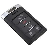 NEU 5 Tasten No Chip Remote Car Key Case Eintrag Flip FOB Abdeckung für Cadillac Insert Uncut Blade Neue Ersatzauto -Taste Shell