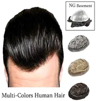Película de piel ultra delgada múltiples colores de la próxima generación para hombres del cabello humano pie