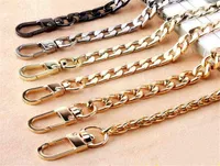 Long 120cm Metal Purse Chain Strap Handle Replacement Chain Handbag Shoulder Bag Chain Accessories GoldSilverBlack Y2205103976327