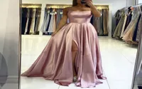 Burgundy Bridesmaid Dresses Backless Candy Color Long Beach Wedding Party Guest Dress Formal Gowns Evening Birthday Graduation Poc6050258