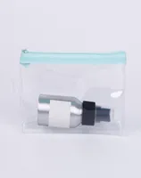 HBP PVCtransparent cosmetics wash bag daily necessities plastic bag set custom size horizontal and vertical2136002