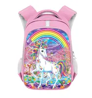 Mochila Unicorn para meninas para crianças bolsas escolares Kawaii Costais da escola Backpacks Cartoon Garden Bag Bag Kids Bookbag Gift 2112172944674