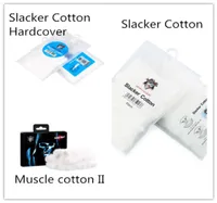 LTQ Demon killer Slacker Cotton Shoelace Design Hardcover DIY Vape Organic Cotton Fit RDA RTA Atomizers 30pcspack 60pcspack 10pc5510332