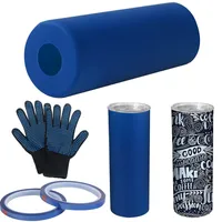 Other Kitchen Dining Bar Sublimation Silicone Bands Sleeve Kit For Tumblers 20 Oz Skinny Wraps Instead Shrink Paper In Oven ghn 221124