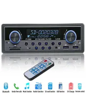 Other Bluetooth radio Stereo Radio USB AUX Audio Electronics 12V InDash 1 DIN Car MP3 Multimedia Player Autostereo Coche 0928