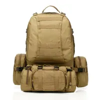 Новая 50L Molle Tactical Assault Outdoor Antry Rucksacks Backpack Bag Camping Bag Light 11color Whole4649424