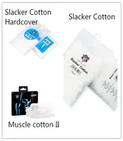 LTQ Demon killer Slacker Cotton Shoelace Design Hardcover DIY Vape Organic Cotton Fit RDA RTA Atomizers 30pcspack 60pcspack 10pc5664129