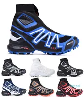 تنفس الثلج 2 CS Trail Trail Winter Winter Boots White Black Volt Blue Red Red Sock chaussures Mens Trainers Winter Snow BO4650104