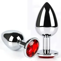 S1S1 Massager Plugs Toy Metal Slug ma Tail Anal Brinquedos Eroticos Toys Erotic Butt Plug Juguetes Sexulaes for Women Men