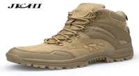 지치 맨 039S 군사 부츠 전투 남성 Chukka Ankle Boot Tactical Big Size Army 부츠 남성 신발 안전 모터 사이클 부츠 CJ191201458498