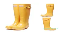 rain boot Women fashion Kneehigh tall rain boots England style waterproof welly boots Rubber rainboots water shoes rainshoes1336883