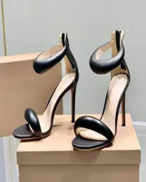 최고 품질의 Gianvito Rossi 105cm Stiletto Heels Sandals Dreest Shoes Women Summer Sandals Black9989622