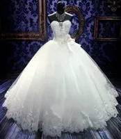 2021 neue elegante trägerlose Spitzen -Applikationen Crystal Mermaid Hochzeitskleider HEAVEY HANDMADE Diamond Party Kleid Brautkleid1308476