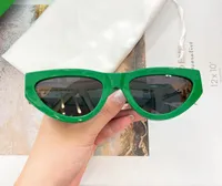 Green Grey Cat Eye Sunglasses Sunglass Women Sun Glasses Shades outdoor UV400 Eyewear with Box