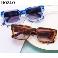 Sunglasses Fashion Vintage Women Brand Designer Retro Rectangle Sun Glasses Female Colorful Square Eyewear Outdoor