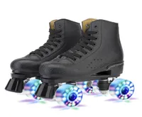 2021 Fashion Mens ext￩rieure Femmes rouleaux Skates quatre tours avec d￩c￩l￩ration Chaussures de patins causales sportiels 36454409454 EUR 3645409454