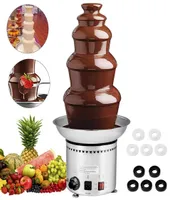 5tier Chocolate Fountain Commercial 68 см Шоколадной из нержавеющей стали фонтаны для вечеринки для вечеринок