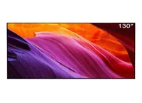 130 inch ALR Black diamond Projection Screens 4K8K Ultra HDR 3D Ambient Light Rejecting ALR Fixed frame screen for Long Throw Pro