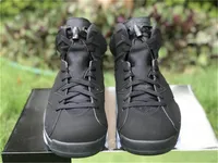 Metallic Silver 6 6S Basketball Shoes Black/Metallic Silver-Black DX2836-001 with Original Box Women Men Sports Sneakers 2022 إصدار جديد