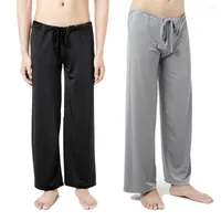 Men's Sleepwear Comfortable Loose Living Lounge Pant Sleep Pants Mens Pajamas Bottoms Pajama For Men Home Clothing