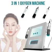 3 I 1 Oxygene Jet Facial Machine RF Ultrasonic Skin Care CO2 Oxygen Bubble Exfoliate Nano-Bubbles Facial Machine