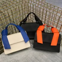 OF Jitney designer handbags Genuine Leather Evening Bags rotating arrow Purse fashion shoulder bag Luxury black and white men wome2870715