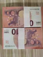 Token068 Props Coin 500 Euro Game Money Bar Film ve Televizyon Çekim Banknot Uygulama Prop Toy Fake Waaox