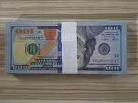 الدولار الأوراق النقدية جودة حفل جودة أفضل الأطفال Prop Currency 001 Toy Money هدية جديدة مزيفة 100 VGFST