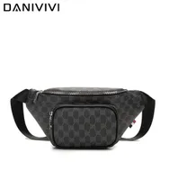 Fashion Belt Bag for Men Fanny Pack Waist Men Crossbody Purses Leather Waterproof Characters Print Phone Pouch 20228560776
