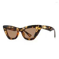Sunglasses Cat Eye Women Fashion Vintage Shades Designer Luxury Sun Glasses UV400 Eyewear Oculos Gafas De Sol