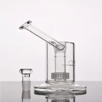 New Birdcage Hookah Bongs Glass Matrix Bong Water Perc Pipes Smoking Thick Mobius Sidecar with 18mm Joint Iiobo