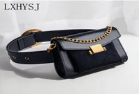 Women Waist Belt Belt Bags Fashion Leature Leather Fanny Pack New Hip Package Pearl Chain Packs Cread Crossbody Bag MX2006247560