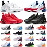 Tasarımcı Koşu Ayakkabıları 270 Erkek Kadın 270S Spor Sabahları Üçlü Kırmızı Siyah Beyaz ABD Çekirdek Beyaz Fotoğraf Mavi Erkek Dış Mekan Sezunaylık Eğitmenleri