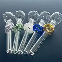 Big size Great Pyrex Glass Oil Burner Pipe 14cm lenght 30mm ball glass Tube Nail wholesale