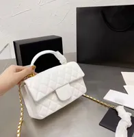 Designer Handbag Shoulder Chain Bag Clutch Flap Totes Bags Wallet Check Velour Thread Purse Double Letters Solid Hasp Waist Square Stripes Women Luxury bag