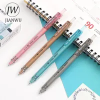 4Pcs Set ST Needle Tip Gel Pen 0.5mm Black Ink Retractable Student Writing Exam Office School Supplies Stationery