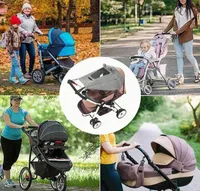 Stroller Parts Accessories Universal Two Way Car Light Block Bag Visor Infants Baby Coth Sun Carriage Seat Canopy Shade C I6M08983760