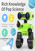 R13 Early Education Robot Air Gesture Voice Control Tell Story Sound Record LED Lights Action Programming Xmas Kid Birthday