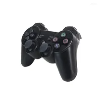 Controladores de juego Controlador inal￡mbrico Control remoto recargable ABS PS-3 Mango Gamepad con cable de carga para la estaci￳n de juego 3 5