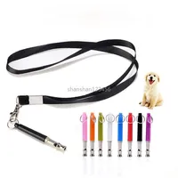 Dog Training Obedience Obedience Dog Training Whistle Trasonic Whistles With Lanyard Necklace Pet Dogs Supplies Drop Delivery Home Dhbbl