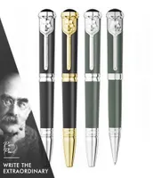 PPL Ballpoint Pen Writer Edition Rudyard Kipling Signature Luxury Monte Stationery With Embossed Wolf Head Design and Serial Numbe9278999
