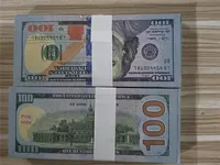 Venta de colección Juguete Play Atmosphere Money L0129-14 Propiedad nueva Etapa caliente Película falsa falsificada Dollar Bar Ban Banknote 100 Party Uufxx