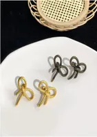 Punk Butterfly Ear Cuffs Gothic Crystal Silver Gold Tone Rhinestone Ear Bone Clips Gothic Earrings Womens Fashion Jewelry 1042126