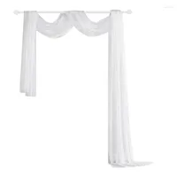 Curtain For Wedding Arch Pography Background Cloth Drapes White Fabric Backdrop Decoration Po Booth Props