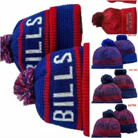 Buffalo Football Beanies BUF 2022 Sport Knit Hat Cuffed Cap LA NY Hot Team Knits Hats Mix And Match All Caps Beanie
