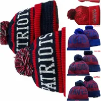 New England Football Beanies NE 2022 Sport Knit Hat Cuffed Cap LA NY Hot Team Knits Hats Mix And Match All Caps Beanie