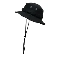 Windproof Rope Army Camouflage Fisherman Bucket Hat For Women Men Fishing Flat Cap Bob Panama Summer Fashion Designer Korean Sun H3392779