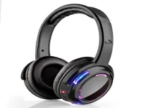 Factory Whole professional silent disco LED Flashing Light Wireless headphones and RF Earphones For iPod MP3 DJ music pary clu5732842