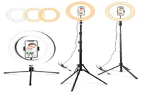 Lighting 12inch LED Selfie Ring Light 3200K5600K Dimmable RingLamp 30cm With Tripod for Phone Live Broadcast Youtube Video
